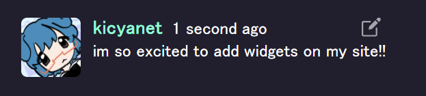 Status screenshot