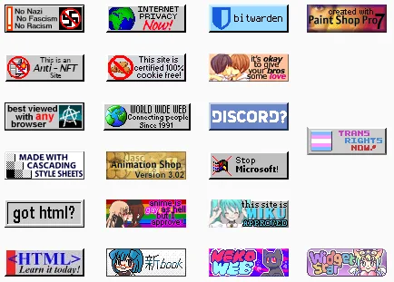 Button Links screenshot