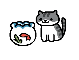 nekoatsume screenshot