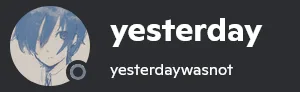 Discord Profile Display screenshot