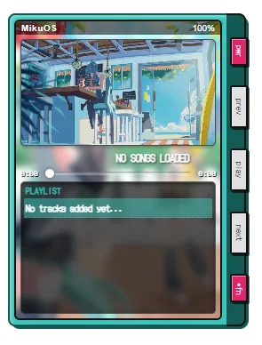 hiby miku player screenshot