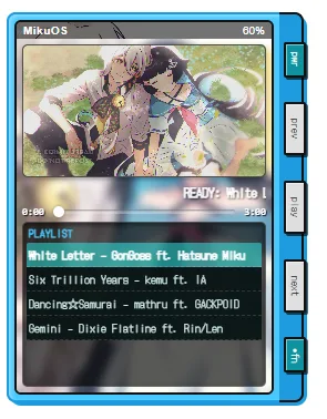 hiby miku player screenshot