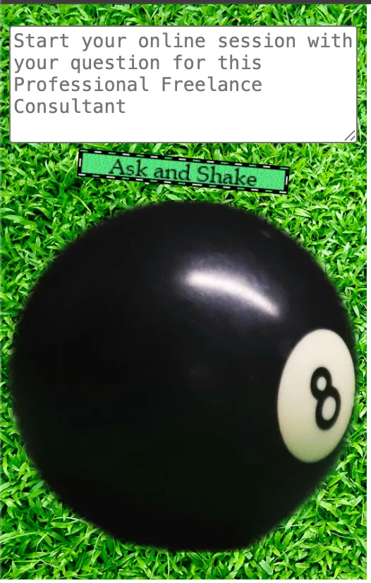 devHANk's Magic 8 Ball screenshot