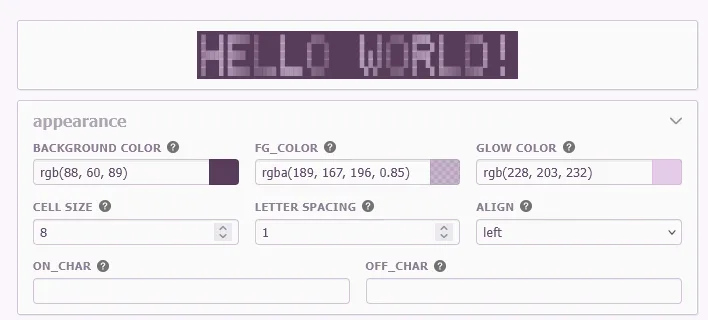 Animated ASCII Text Banners screenshot