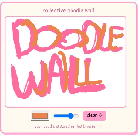 doodle wall screenshot